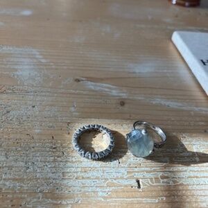 Labradorite Women's Ring--Size 8